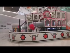 Thiết bị sân chơi trong nhà dành cho trẻ em tùy chỉnh hấp dẫn với Ball Pool Magic Slide