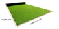 SGS Dark Green Thảm trải sàn cỏ xanh mật độ cao Nhân tạo 4 * 25m PE PP
