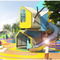 ODM Thiết bị công viên giải trí ngoài trời bằng sợi thủy tinh cho trẻ em chơi Unisex