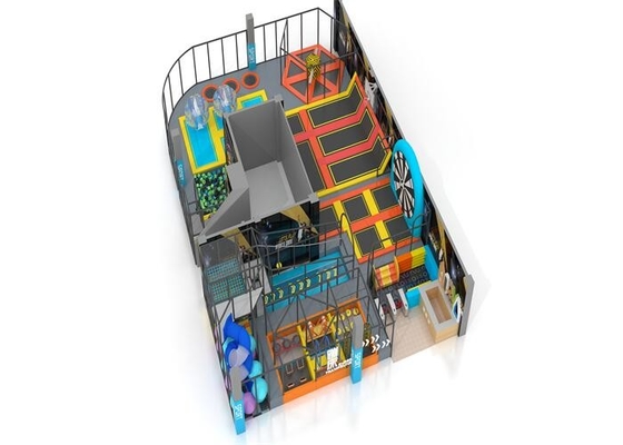 ODM Design Childrens Trampoline Trong nhà Nhiều trò chơi cho Trung tâm mua sắm